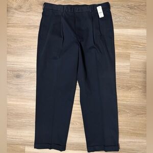 Brooks Brothers Advantage Chino Pants Mens 38x30 Elliot Navy Relaxed Fit BNWT